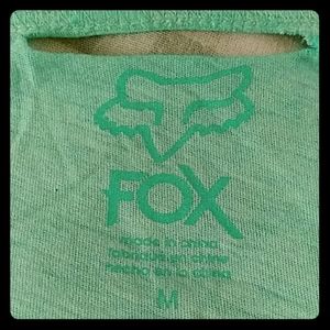 Womens Fox Motocross Mint Backless Tee